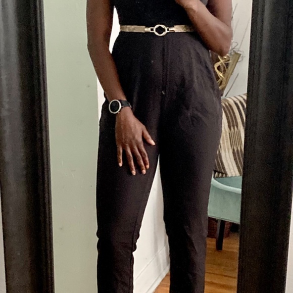 Tuxedo style jumpsuit - Picture 2 of 2